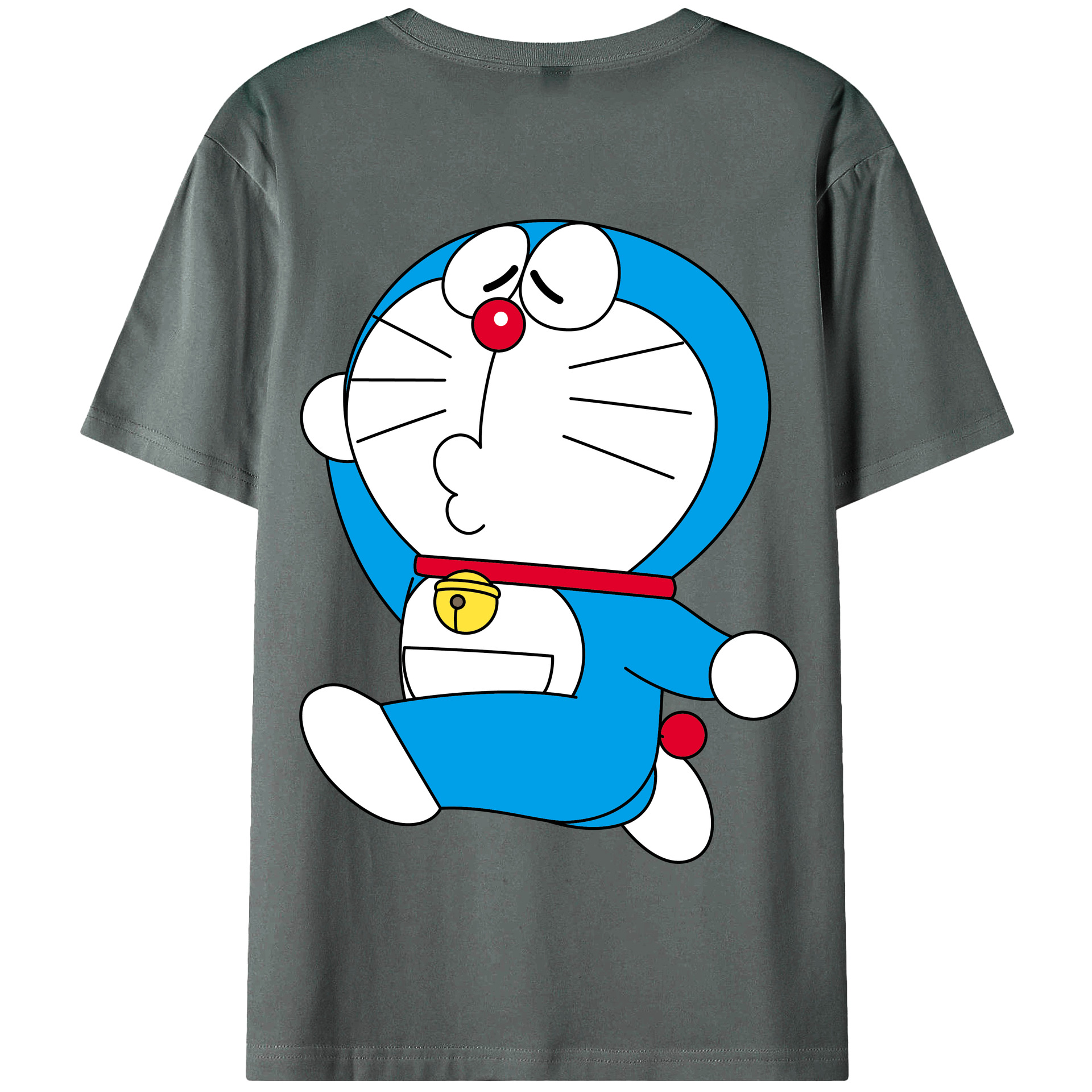 （画像用） ドラえもん Doraemon 綿100％半袖Tシャツ（背面プリント）